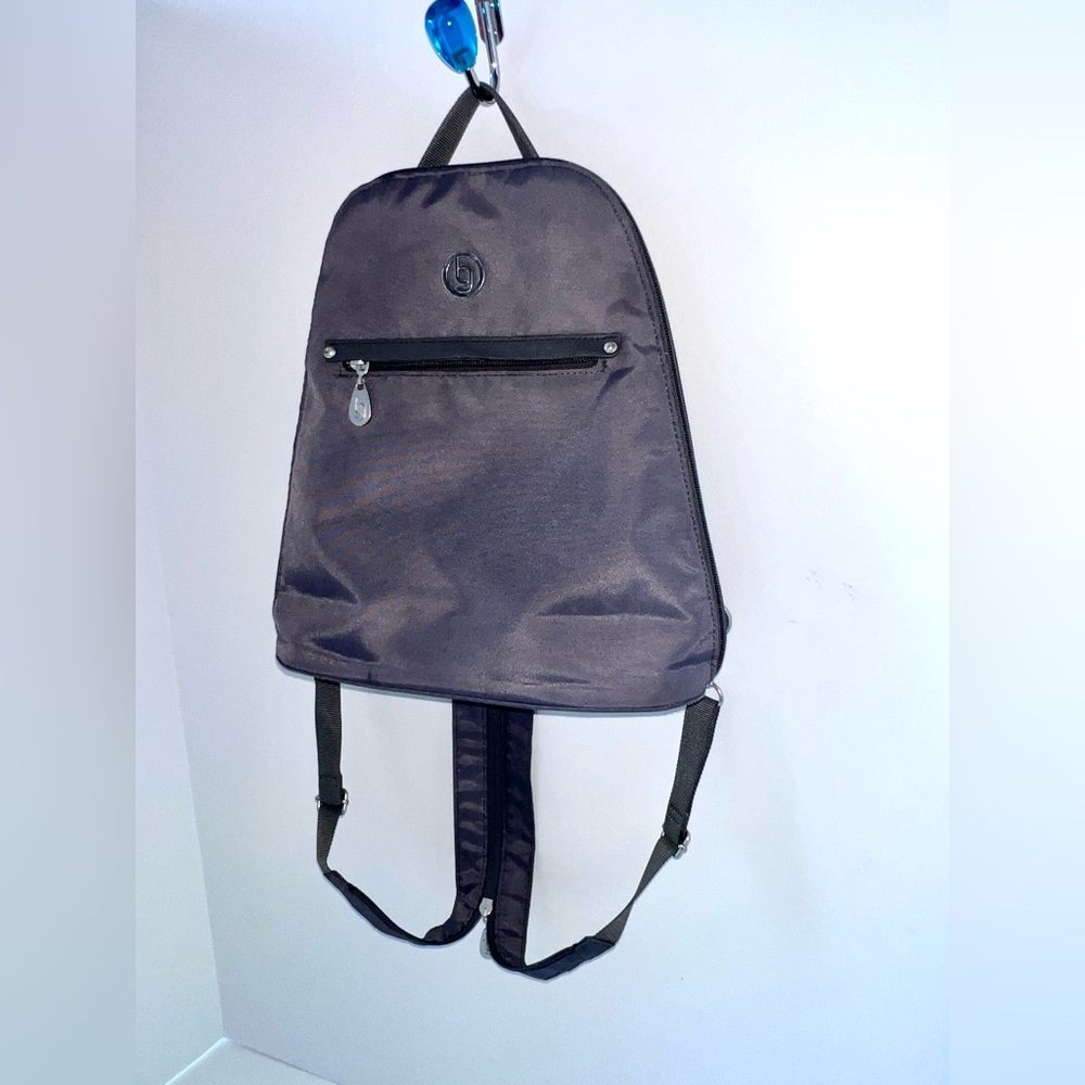 Baggallini Memphis Convertible Backpack RIFD‎ Protection Gray - Picture 2 of 16